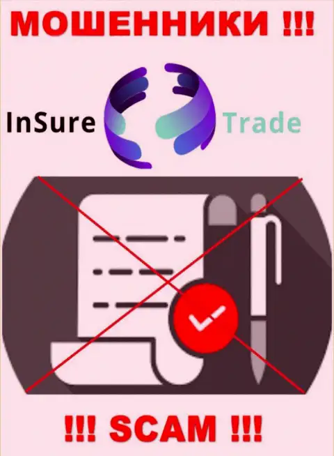 Верить InSure-Trade Io не торопитесь !!! На своем web-ресурсе не предоставляют номер лицензии