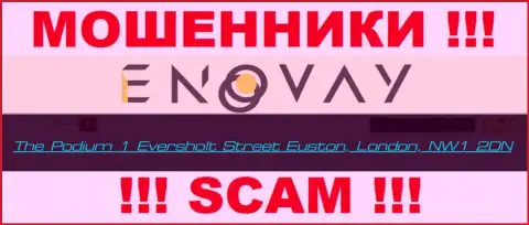 Официальный адрес компании EnoVay Info липовый - связываться с ней весьма опасно