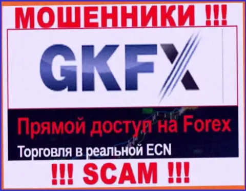 Крайне рискованно сотрудничать с GKFX Internet Yatirimlari Limited Sirketi их деятельность в сфере Forex - незаконна