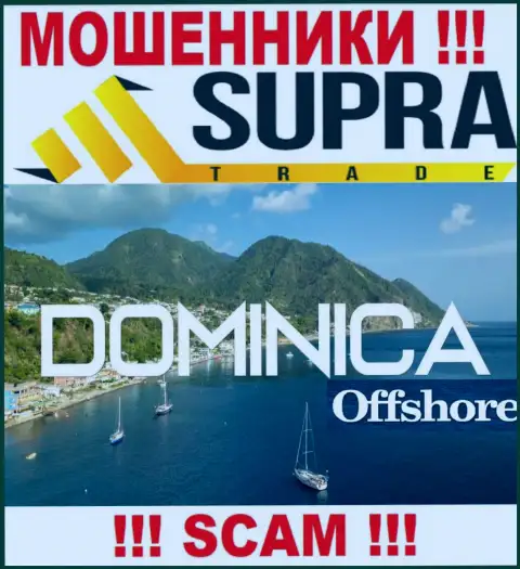 Организация СупраТрейд Ио ворует денежные вложения людей, зарегистрировавшись в оффшорной зоне - Dominica