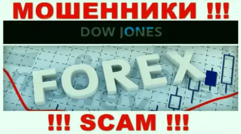 DowJonesMarket  говорят своим доверчивым клиентам, что трудятся в сфере ФОРЕКС