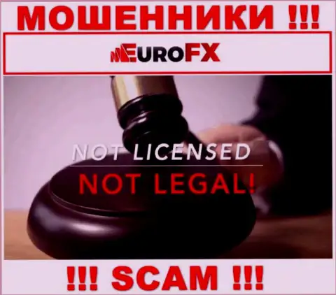 Инфы о лицензии EuroFXTrade на их официальном интернет-портале не приведено - это ЛОХОТРОН !!!