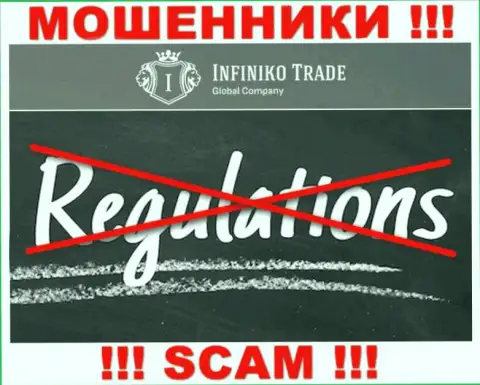 InfinikoTrade беспроблемно украдут ваши финансовые активы, у них вообще нет ни лицензии, ни регулятора