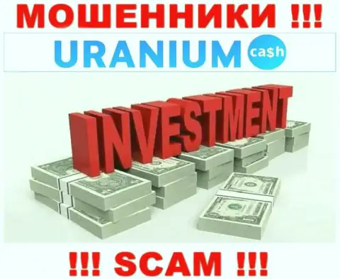 С Uranium Cash, которые прокручивают свои грязные делишки в области Инвестиции, не подзаработаете это разводняк