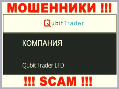 Кьюбит-Трейдер Ком - это internet-ворюги, а управляет ими юр. лицо Qubit Trader LTD