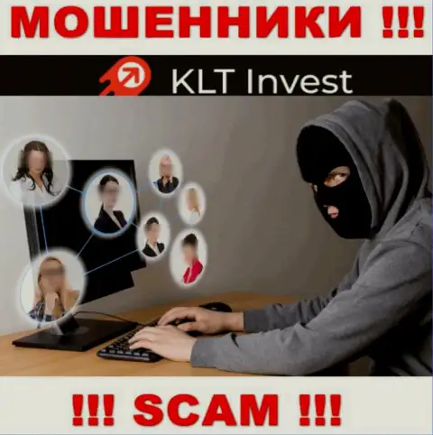 Вы можете стать очередной жертвой internet шулеров из компании КЛТ Инвест - не поднимайте трубку