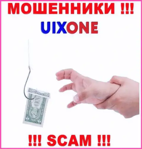 Весьма опасно соглашаться работать с internet мошенниками Uix One, прикарманивают вложенные деньги
