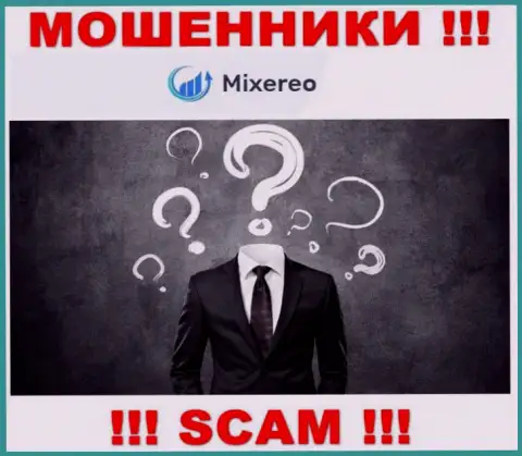 Инфы о лицах, руководящих Mixereo во всемирной сети internet разыскать не получилось