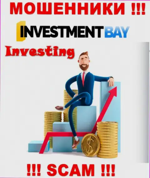 Не верьте, что область деятельности Investment Bay - Investing легальна - это кидалово