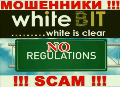 С WhiteBit довольно опасно совместно работать, так как у организации нет лицензии и регулирующего органа