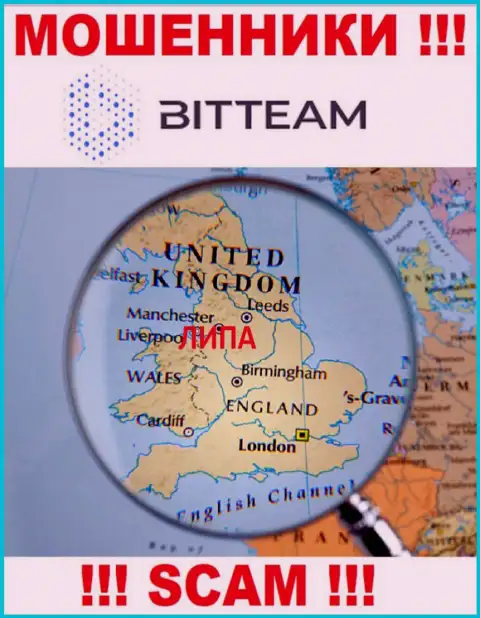 BitTeam - это МОШЕННИКИ, лишающие средств клиентов, офшорная юрисдикция у компании ложная