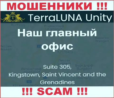 Совместно сотрудничать с Terra Luna Unity не торопитесь - их оффшорный юридический адрес - Suite 305, Kingstown, Saint Vincent and the Grenadines (инфа с их интернет-площадки)