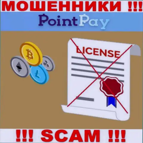 У мошенников Поинт Пэй ЛЛК на интернет-ресурсе не предложен номер лицензии компании !!! Будьте очень внимательны
