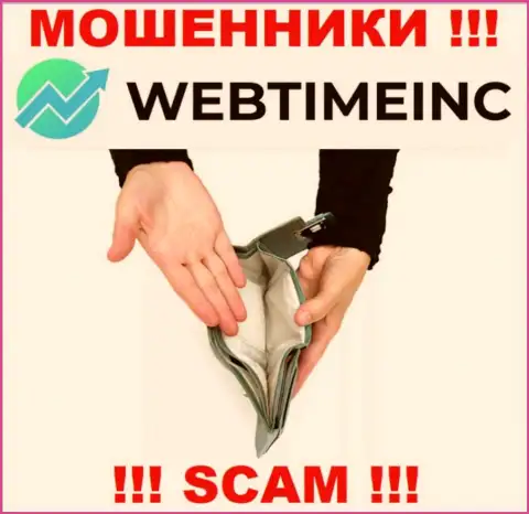 Дилинговая компания WebTimeInc Com - это обман ! Не доверяйте их обещаниям