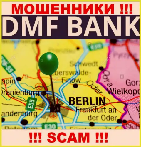 На официальном сайте DMF Bank одна сплошная липа - правдивой информации о юрисдикции НЕТ
