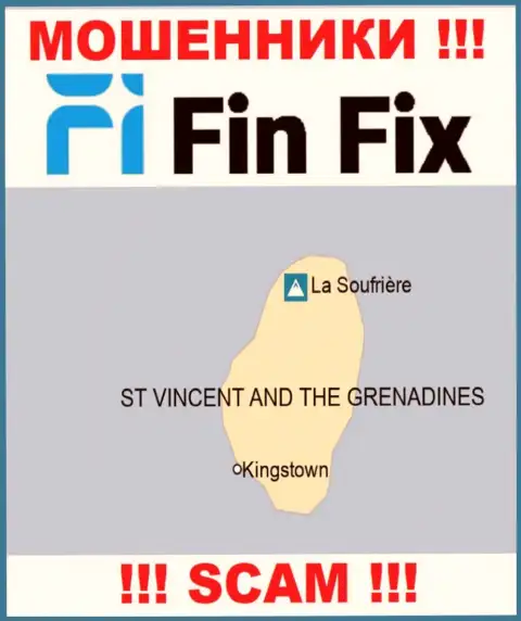 Фин Фикс пустили корни на территории St. Vincent and the Grenadines и свободно прикарманивают финансовые активы