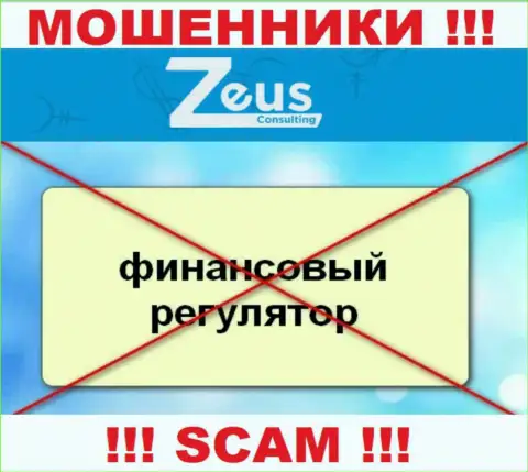 Имейте в виду, компания ZeusConsulting Info не имеет регулятора - это РАЗВОДИЛЫ !!!