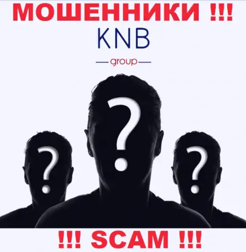 Нет возможности узнать, кто является руководителем организации KNB Group - это явно мошенники