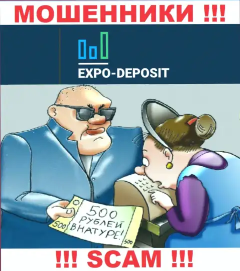 Не верьте Expo Depo, не вводите дополнительно средства