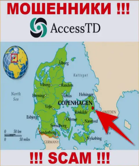 Узнать точное место регистрации конторы Access TD невозможно, у них на сайте липовая информация