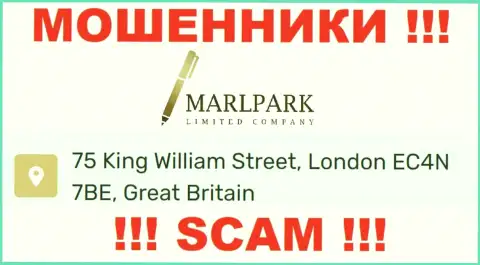 Адрес MarlparkLtd Com, предоставленный на их онлайн-сервисе - фейковый, будьте весьма внимательны !!!