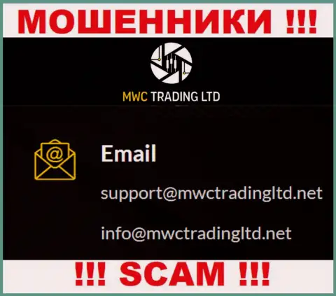 Контора MWC Trading LTD - это МОШЕННИКИ ! Не рекомендуем писать к ним на е-майл !!!