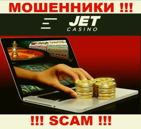 Jet Casino дурачат неопытных людей, действуя в области - Online-казино