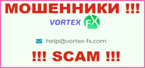 На сайте Вортекс ФХ, в контактных сведениях, предложен электронный адрес указанных internet махинаторов, не рекомендуем писать, ограбят