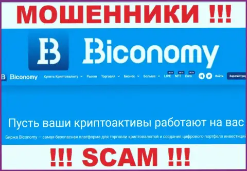 Biconomy Ltd оставляют без денег неопытных людей, действуя в области Крипто трейдинг