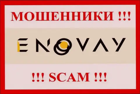 Логотип МОШЕННИКА EnoVay Info