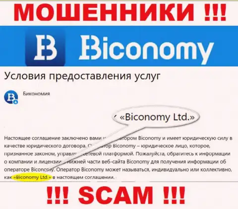 Юр. лицо, управляющее интернет-махинаторами Biconomy Com это Biconomy Ltd