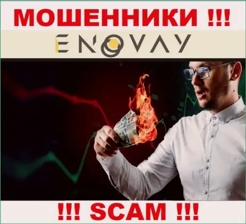 Решили заработать в сети Интернет с мошенниками EnoVay Com - это не получится точно, ограбят