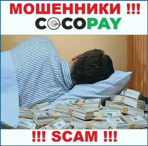 Вы не вернете финансовые средства, отправленные в компанию CocoPay - это интернет мошенники ! У них нет регулятора