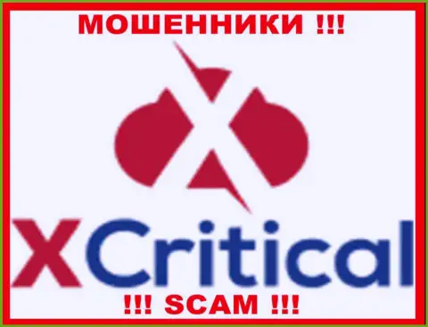 Логотип МОШЕННИКА ИксКритикал Ком